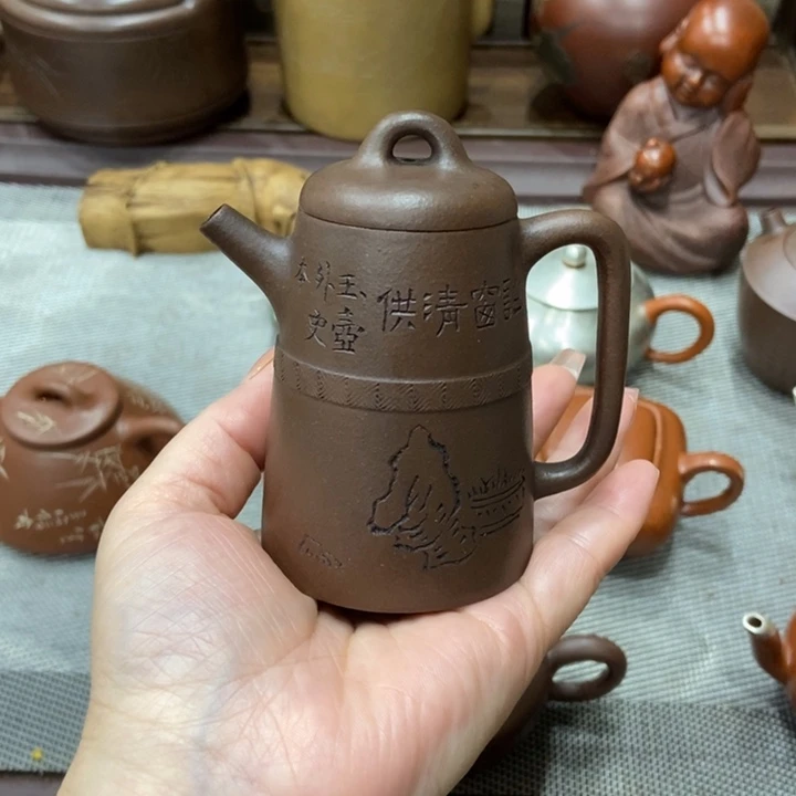 大***奎紫砂茶壶紫砂紫砂