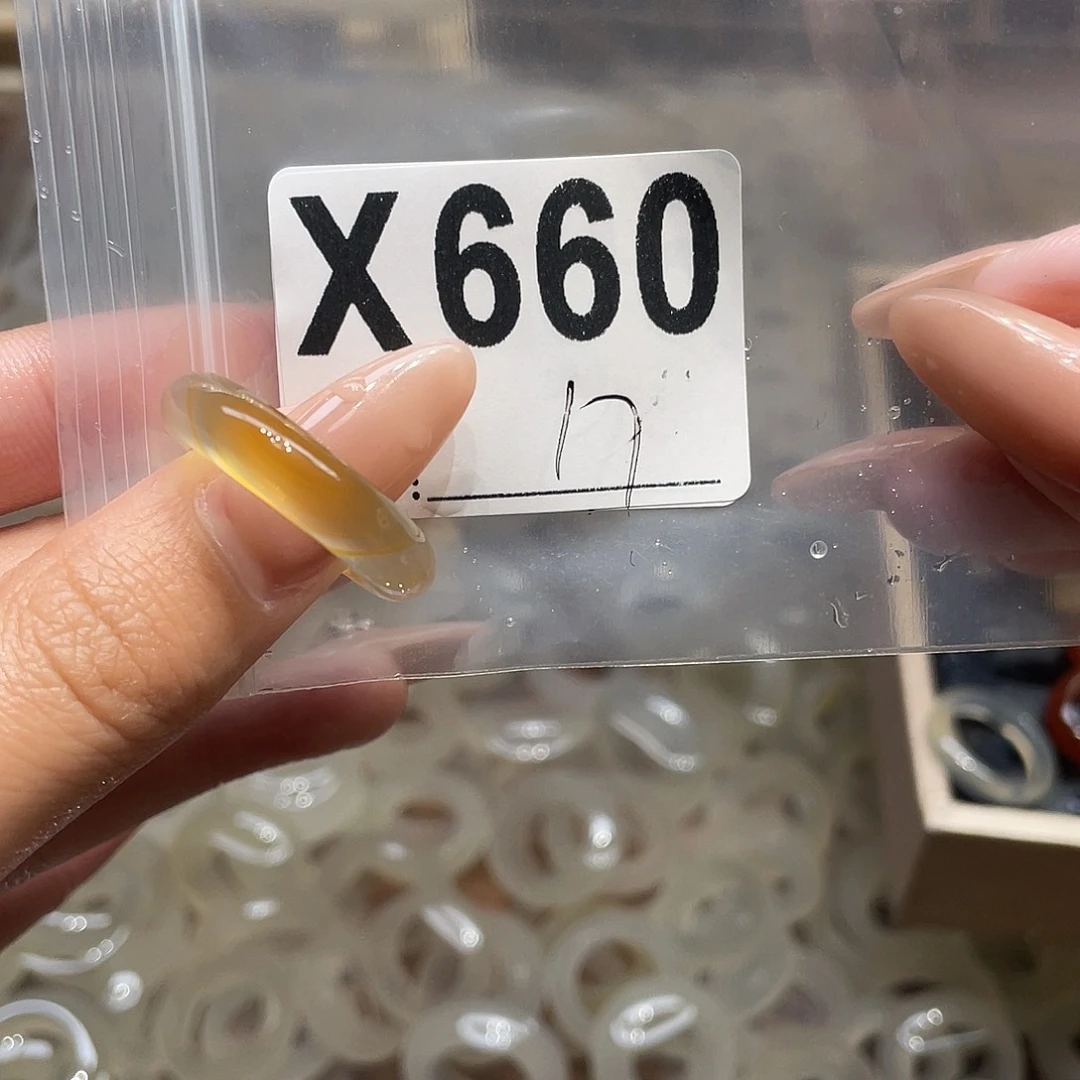 玛瑙/玉髓未镶嵌戒指660