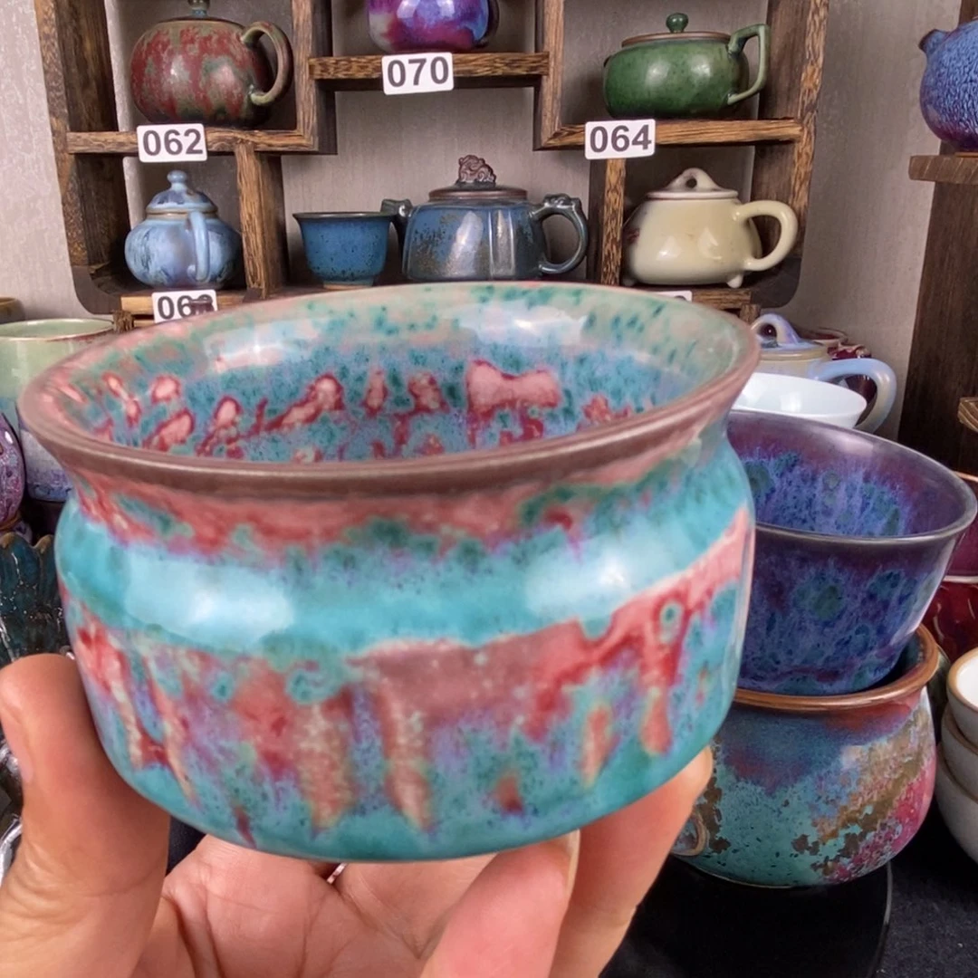谢***E茶盏中国神后钧瓷茶具