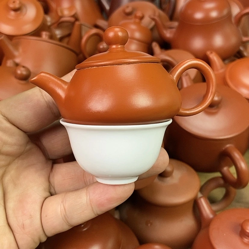 【闪购商品】茶壶朱泥35cc00000000000000