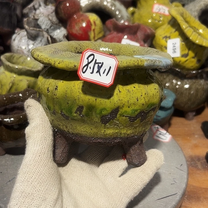粗陶花盆制作就这样了，
