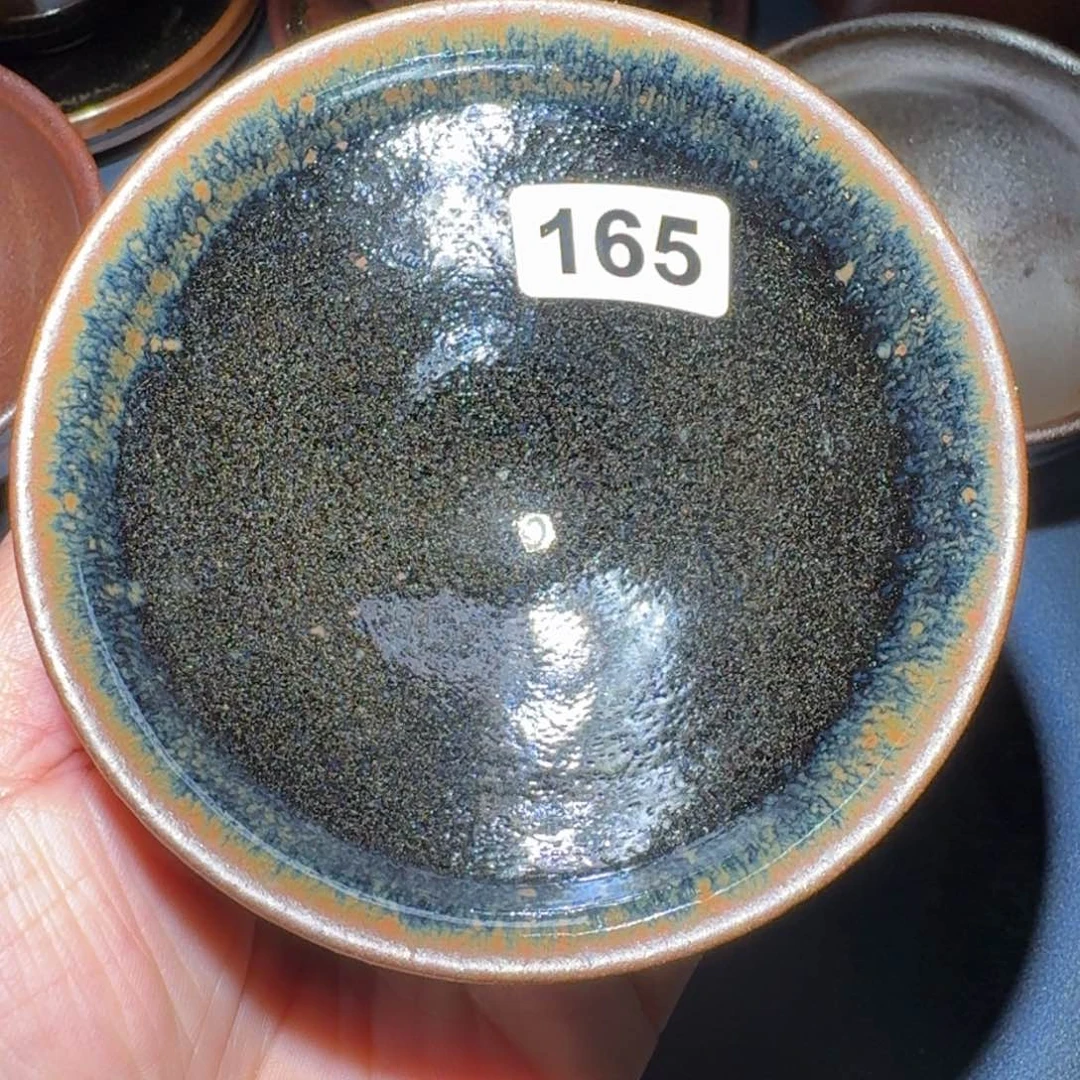 小雨茶盏，手工柴烧，