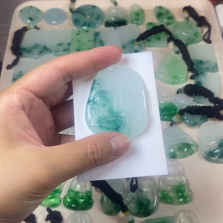 欣***敏非金属石英石山水牌