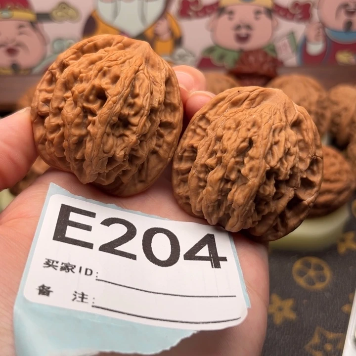 把件文玩核桃204麦穗虎头，43全品