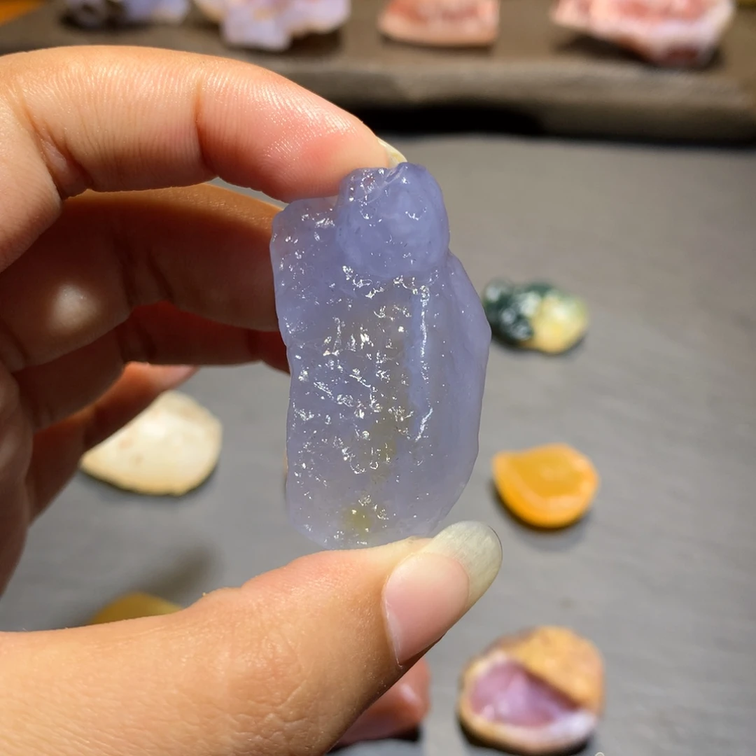 玛瑙/玉髓未镶嵌项链