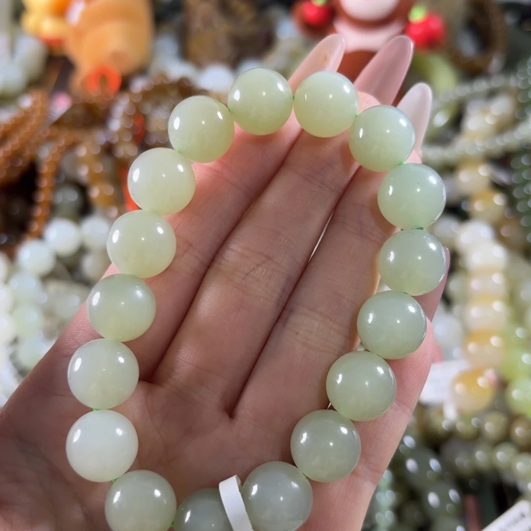 和田玉未镶嵌手链168