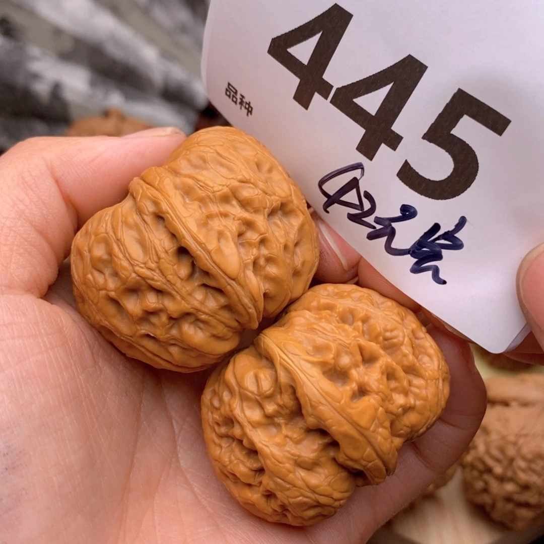 文玩核桃把件445号42元宝