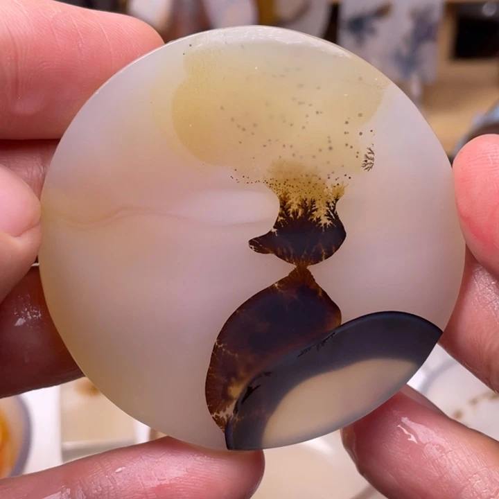 玛瑙/玉髓未镶嵌吊坠(不含链)