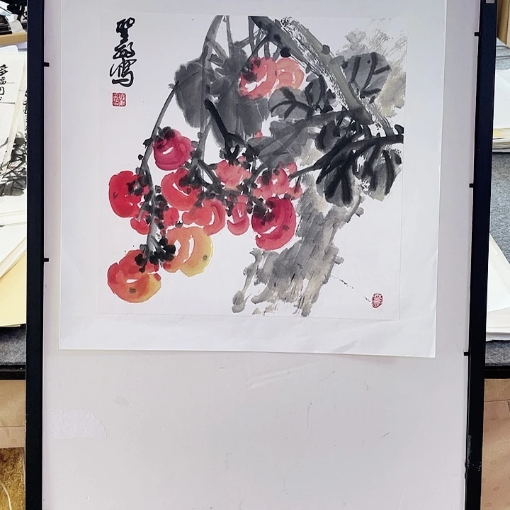 国画张圣敏先生纯手绘作品