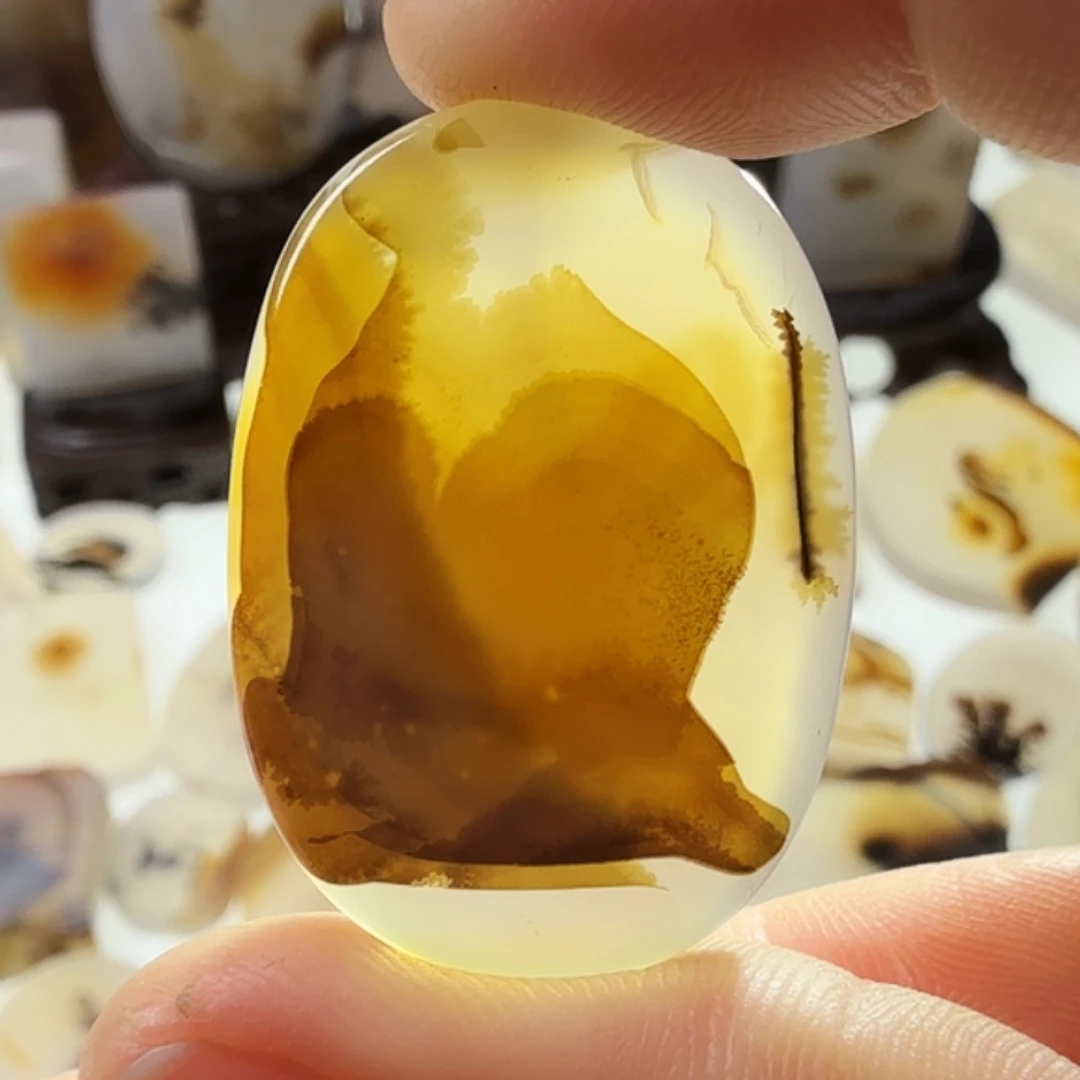 玛瑙/玉髓未镶嵌珠宝半成品