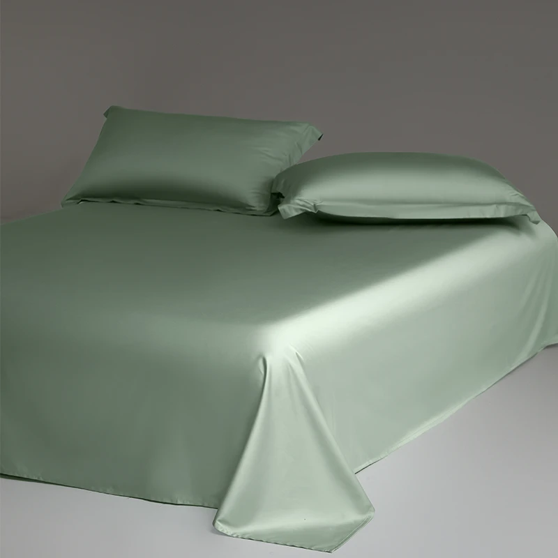 100支全棉莫兰迪简约纯色四件套床品套件床上用品细腻柔滑