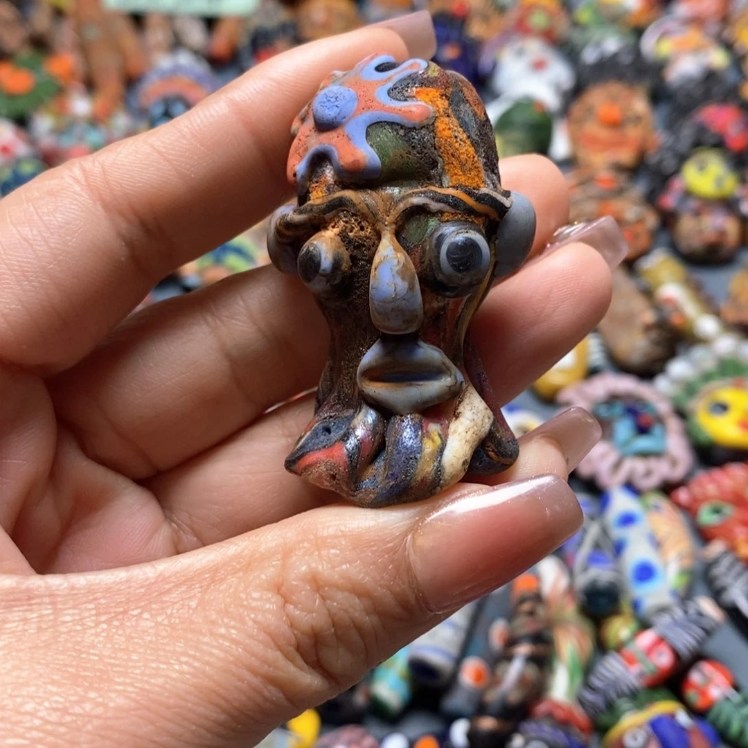 琉璃颈饰印度尼西亚海星娃