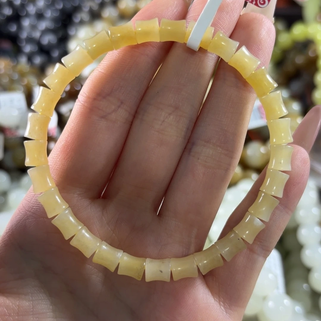 和田玉未镶嵌手链339