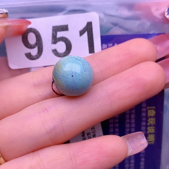 孔***绿松石未镶嵌珠宝奇石