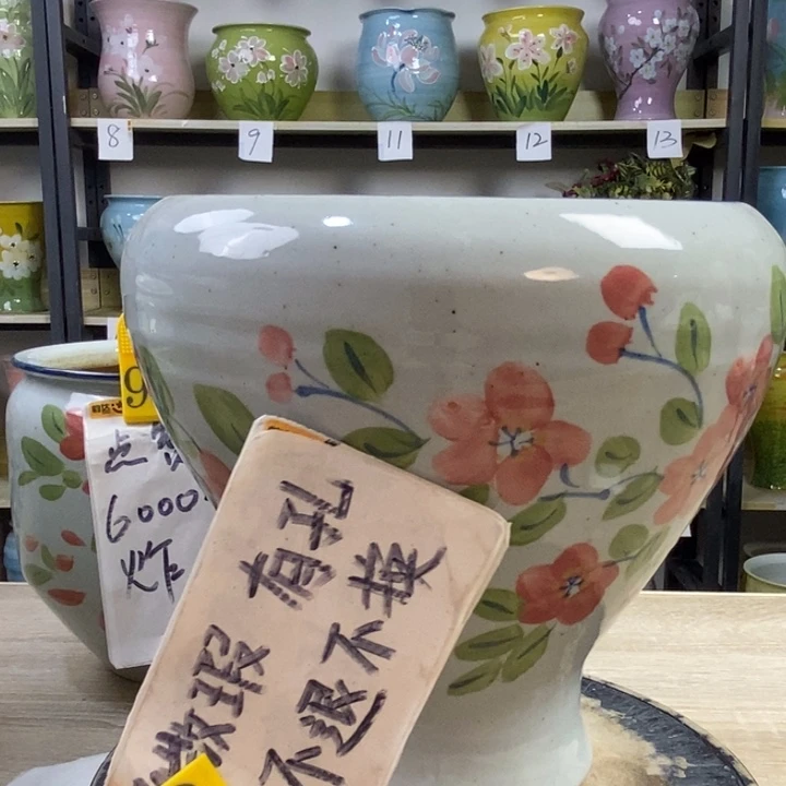 景德镇高温陶瓷花盆