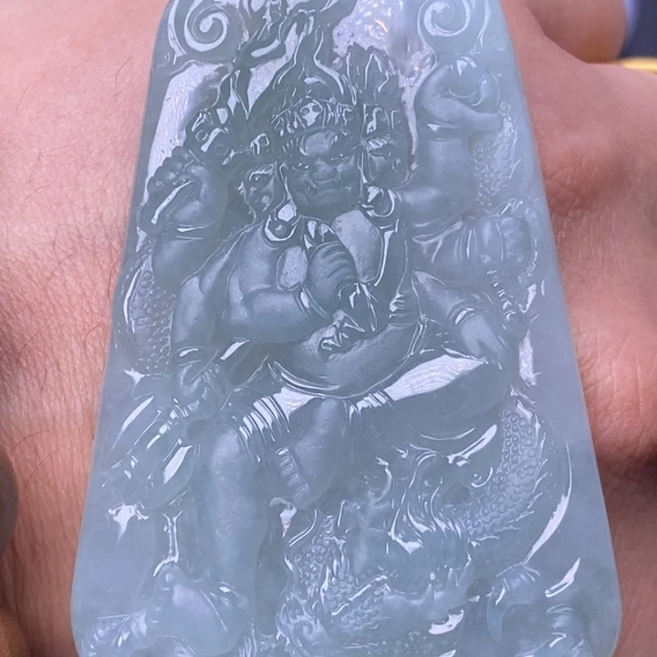 翡翠未镶嵌颈饰天然缅甸翡翠A货