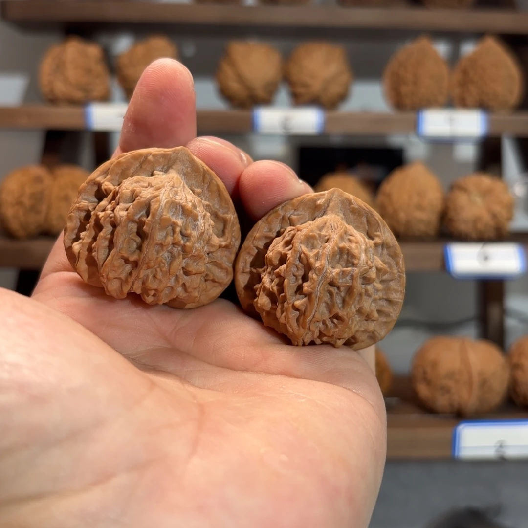 文玩核桃吊坠小众孔雀核桃