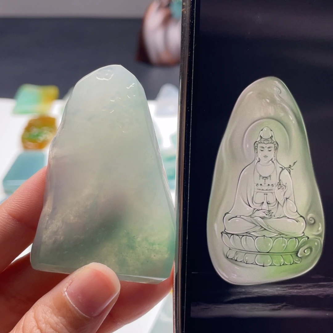 未镶嵌定制翡翠包工