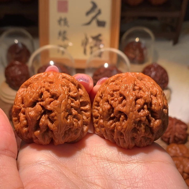 文玩核桃把件⭐️****42+全品粗筋
