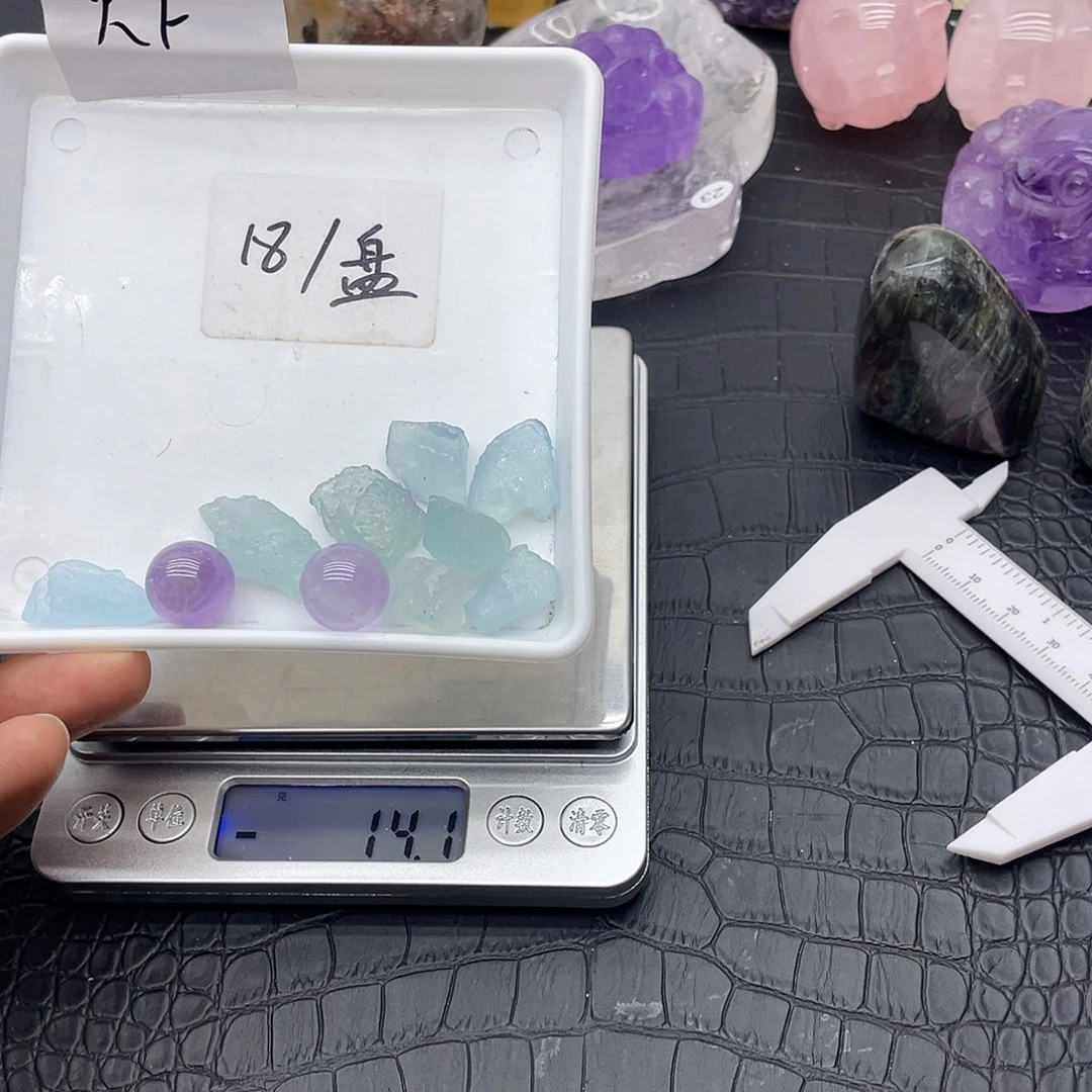 未镶嵌水晶珠宝半成品25