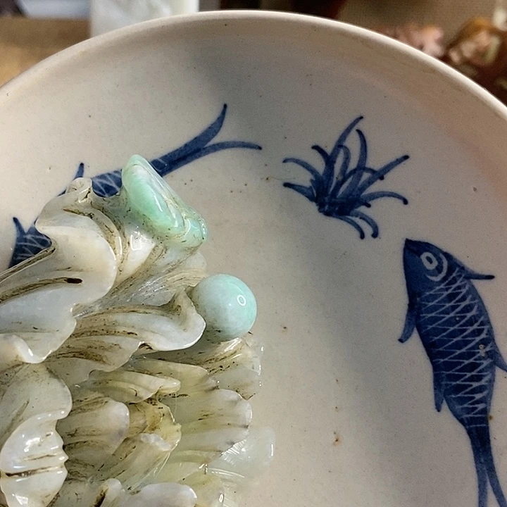 摆件用****3新号开播瓷器一个