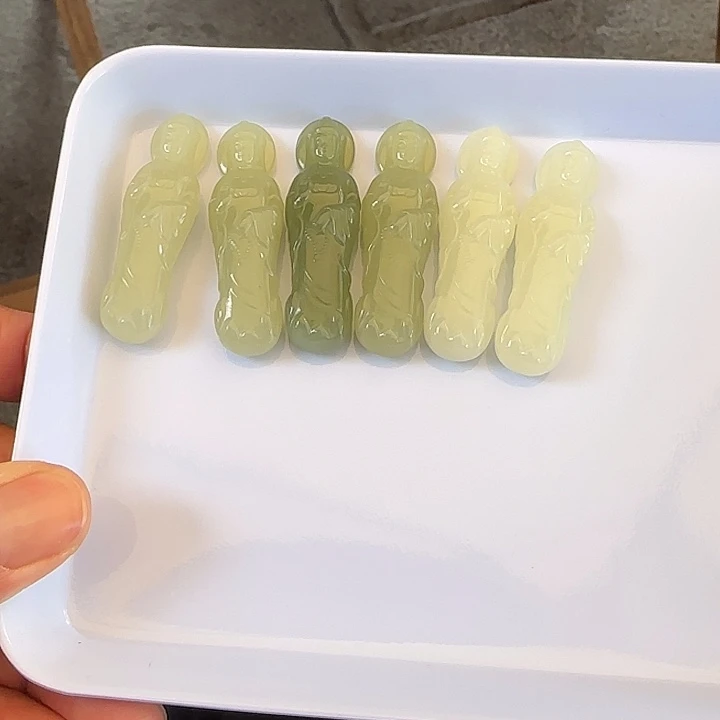 和田玉未镶嵌颈饰多样性发货拍一发一50的