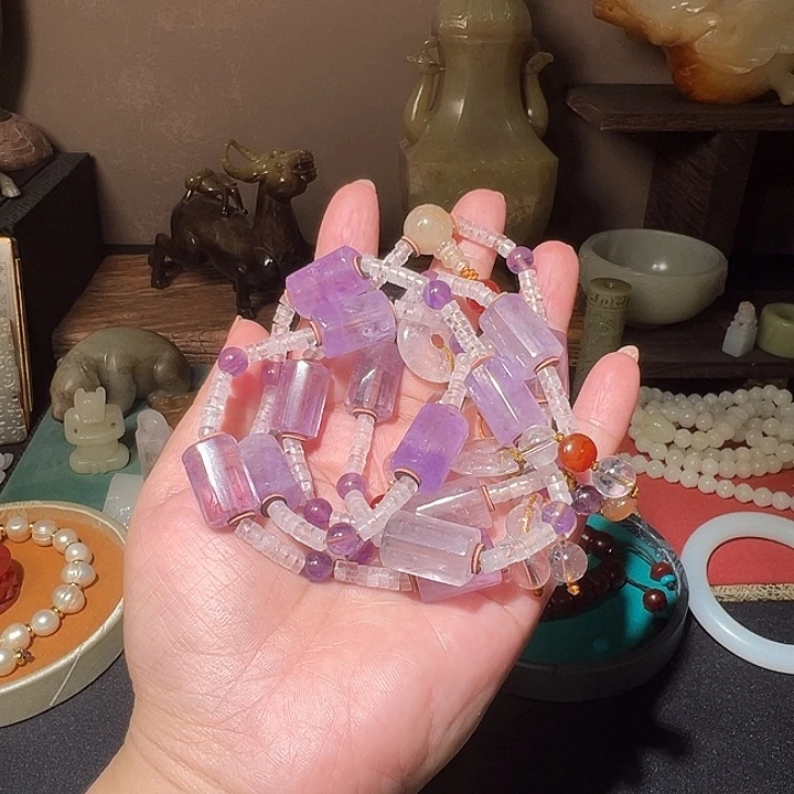 水晶手链未镶嵌烘****爷