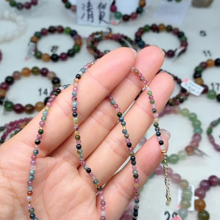 未镶嵌碧玺手链53