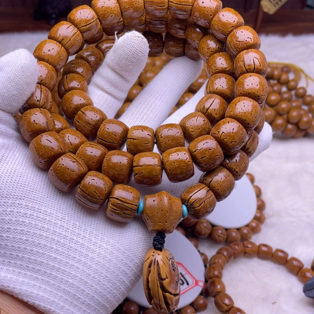 【闪购商品】桃核吊坠16✖️13脑纹直切桃核66颗脖挂