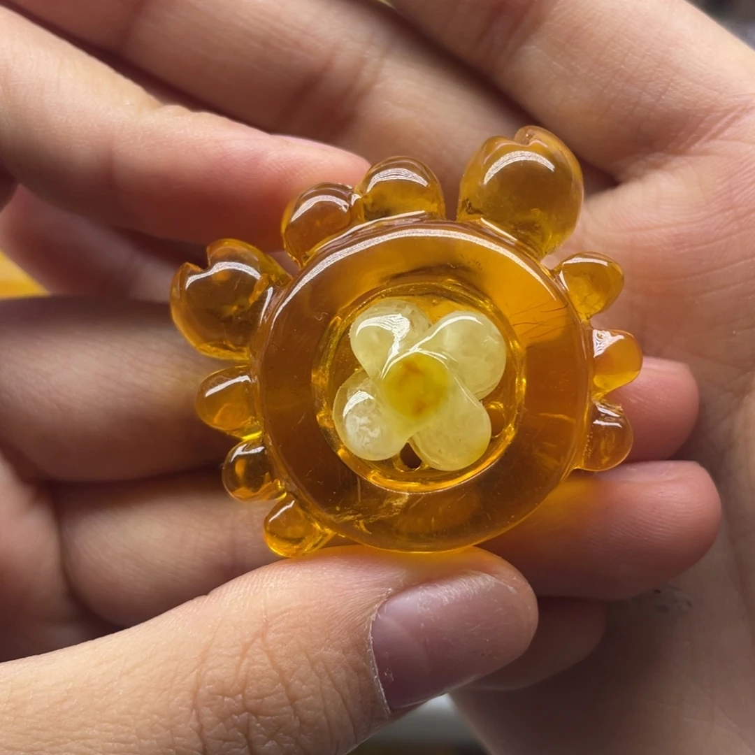 琥珀未镶嵌裸石天然琥珀蜜蜡