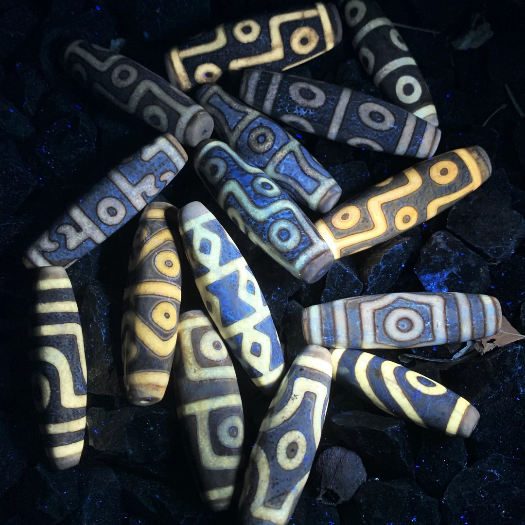 【观南臻品】任晓攀炫玥精选九眼莲师宝盖三眼时轮六水纹八 眼