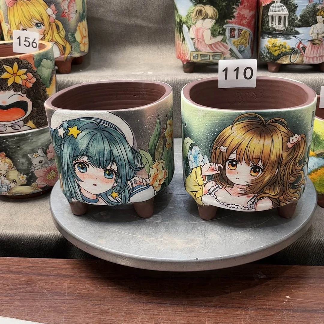 紫砂花盆杨*微瑕福利