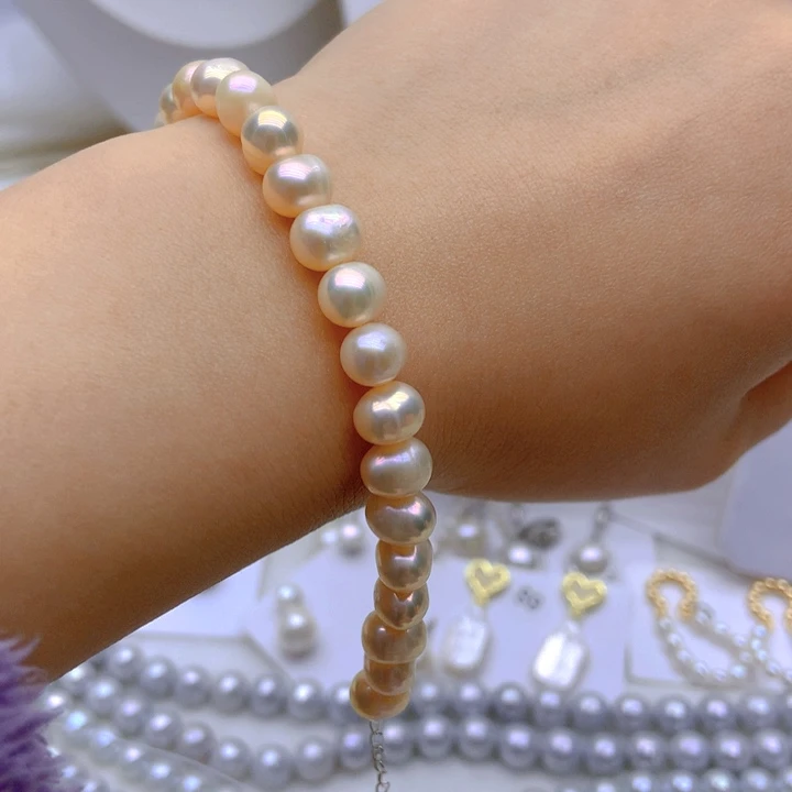 淡水珍珠颈饰未镶嵌