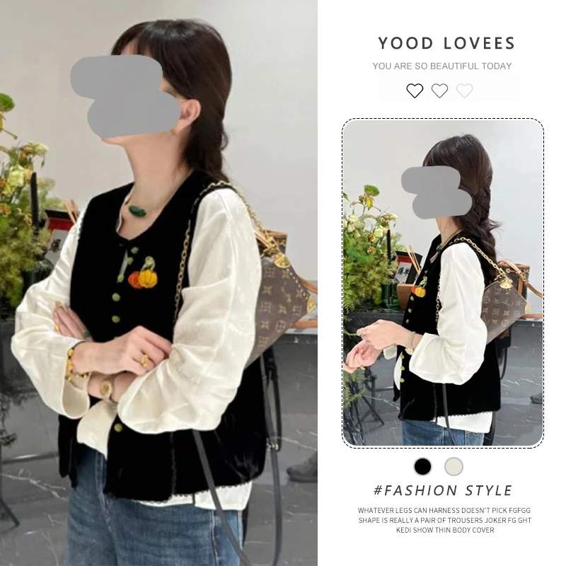 韩系超好看时尚套装女春秋2025年新款高级感马甲衬衫阔腿裤三件套