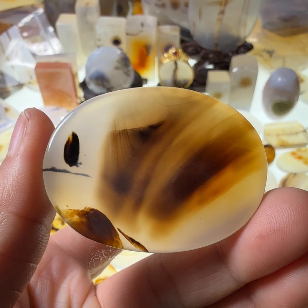 玛瑙/玉髓未镶嵌珠宝半成品