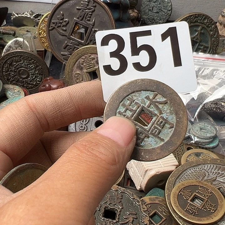 大***爷铜复古文创工艺品