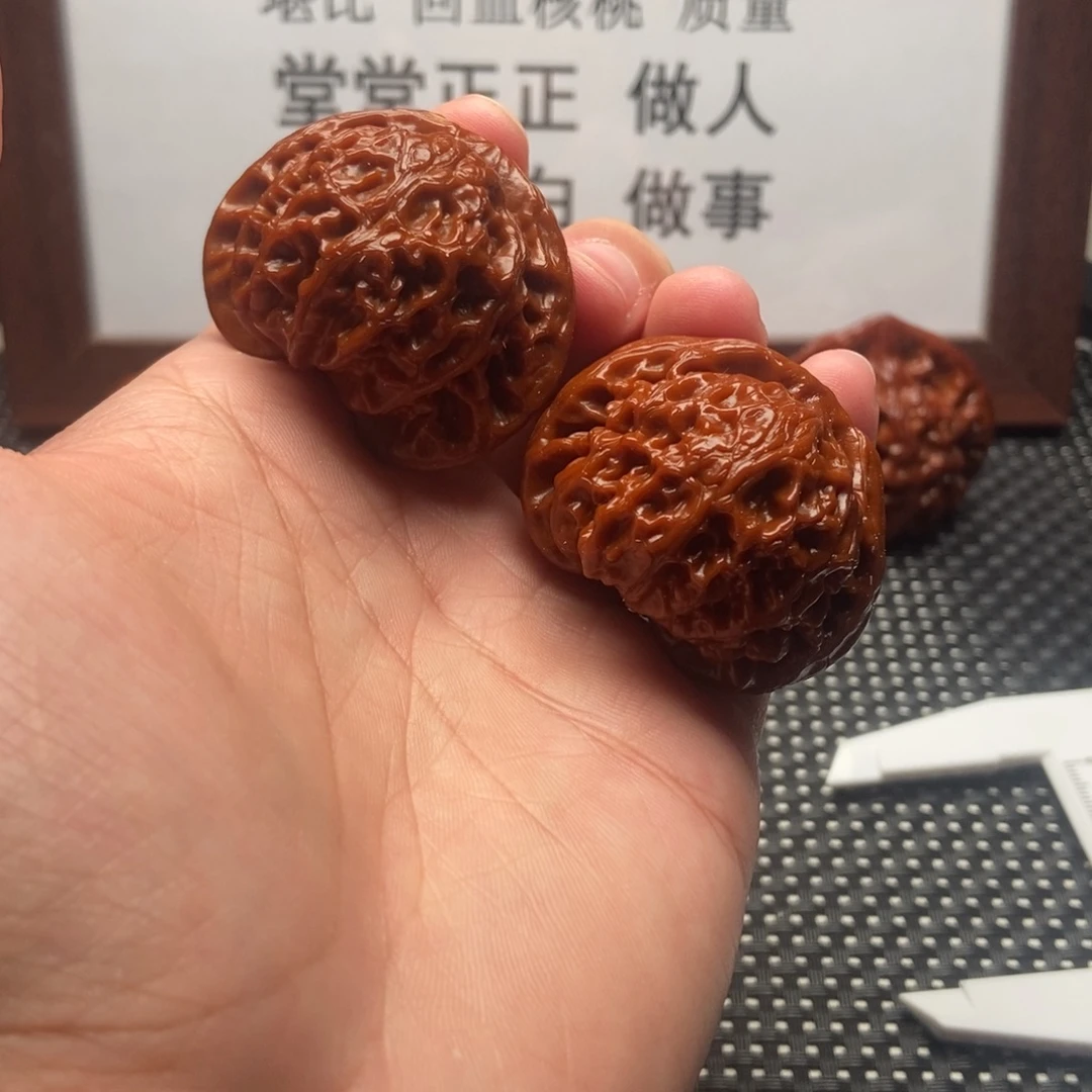 文玩核桃吊坠42宫灯