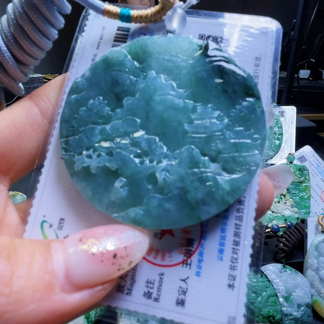 颈饰未镶嵌翡翠一