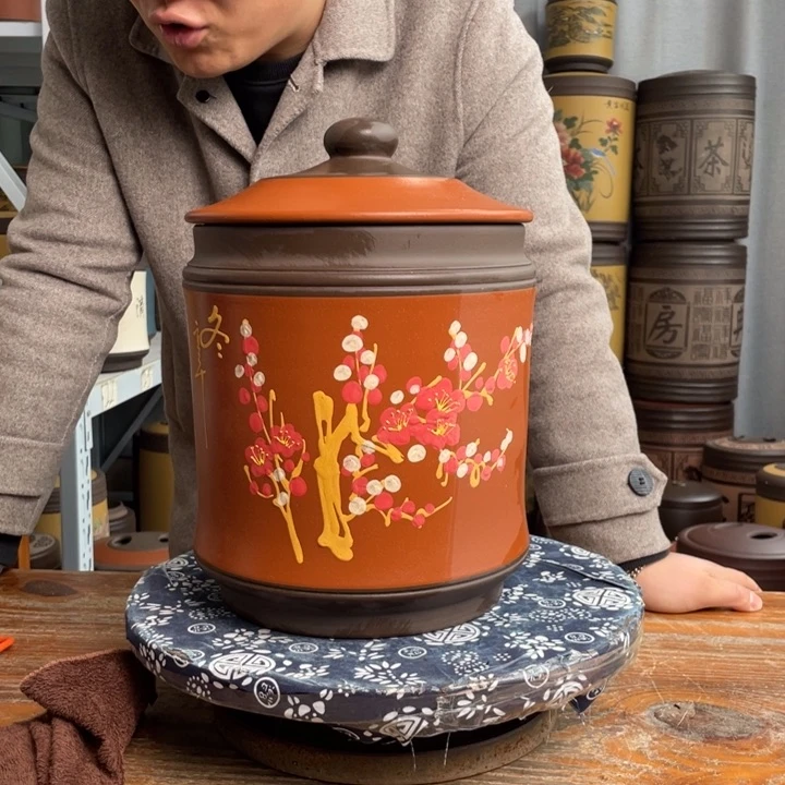 紫砂茶叶罐茶叶等