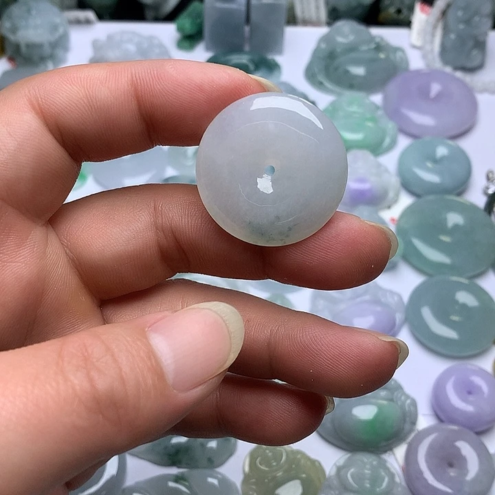 翡翠未镶嵌颈饰天然翡翠