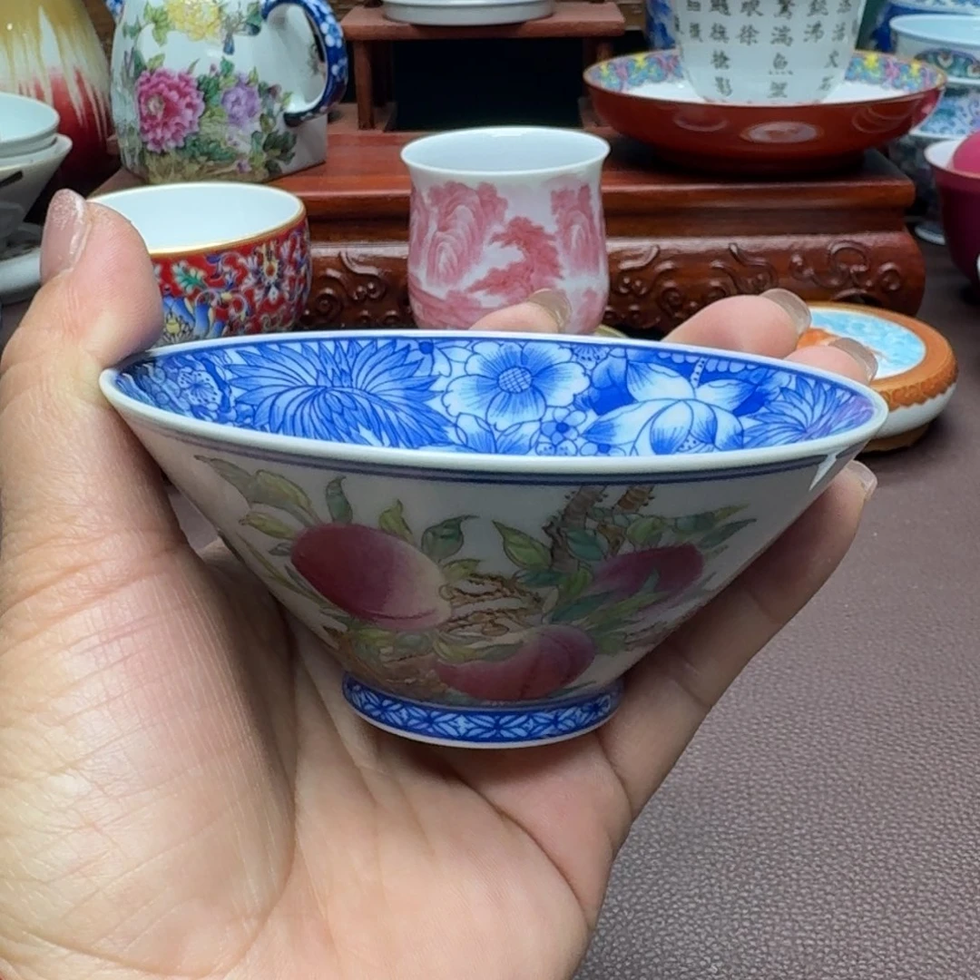 瓷片景德镇仿古手工制作精品展示