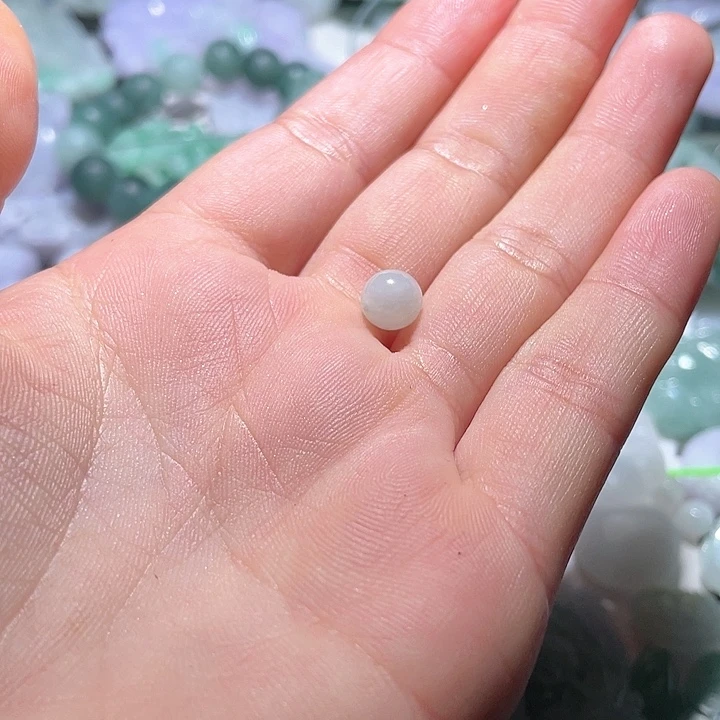 翡翠未镶嵌颈饰紫*天然