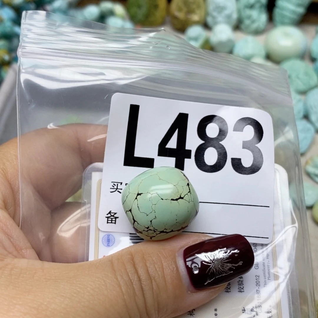 绿松石配饰未镶嵌肖