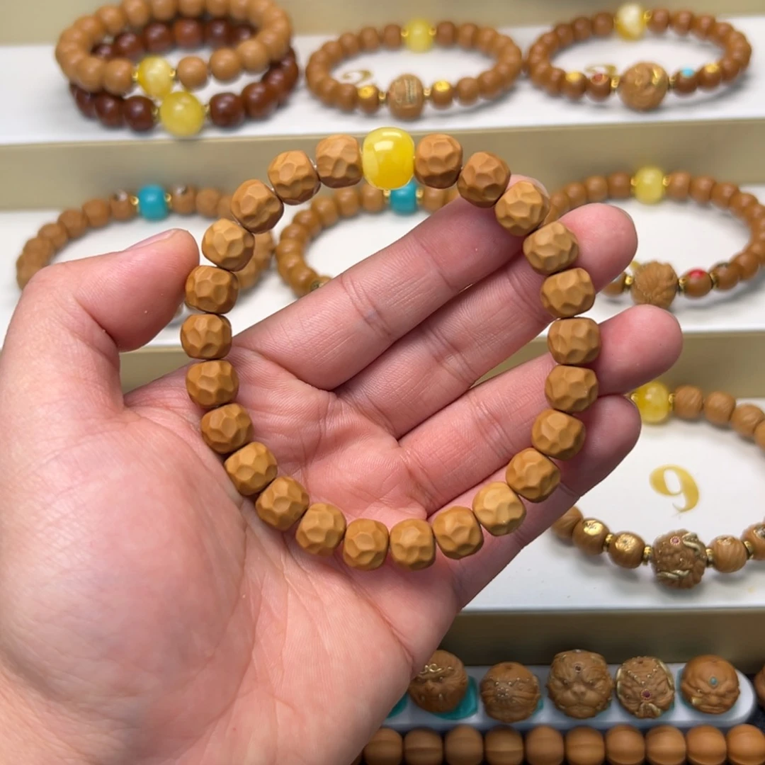 猴头核桃吊坠无相10➕ 原矿配饰 原色精工