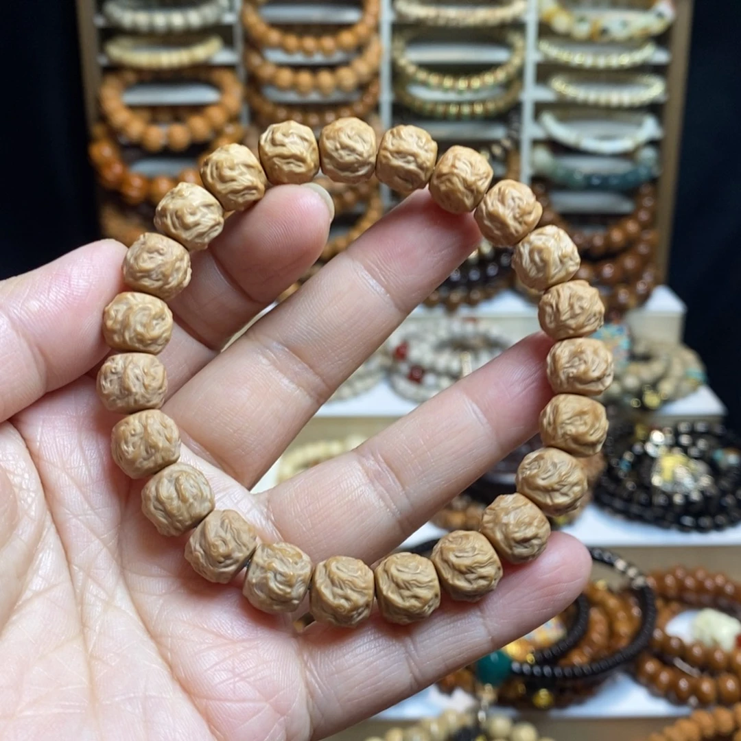 猴头核桃吊坠小龙蛇单圈