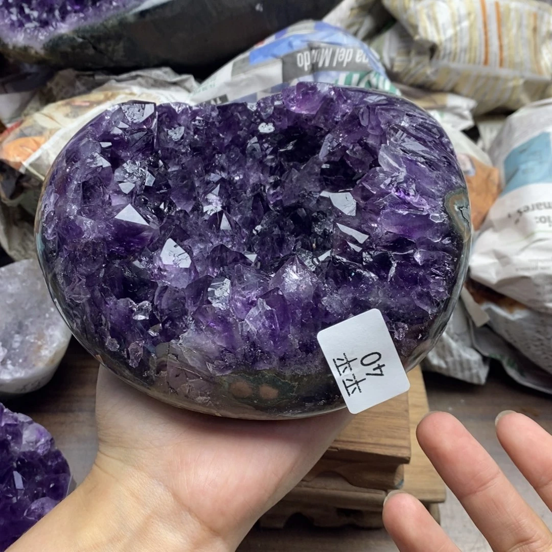 未镶嵌珠宝半成品紫晶
