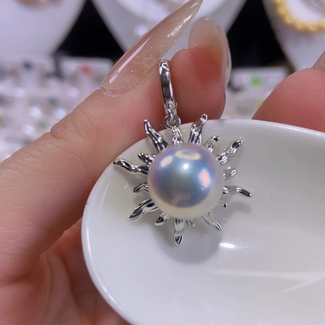 淡水珍珠合金颈饰