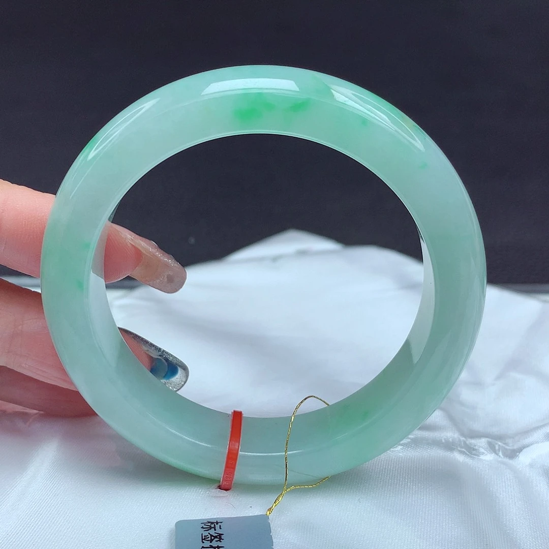 未镶嵌手镯翡翠54圈851