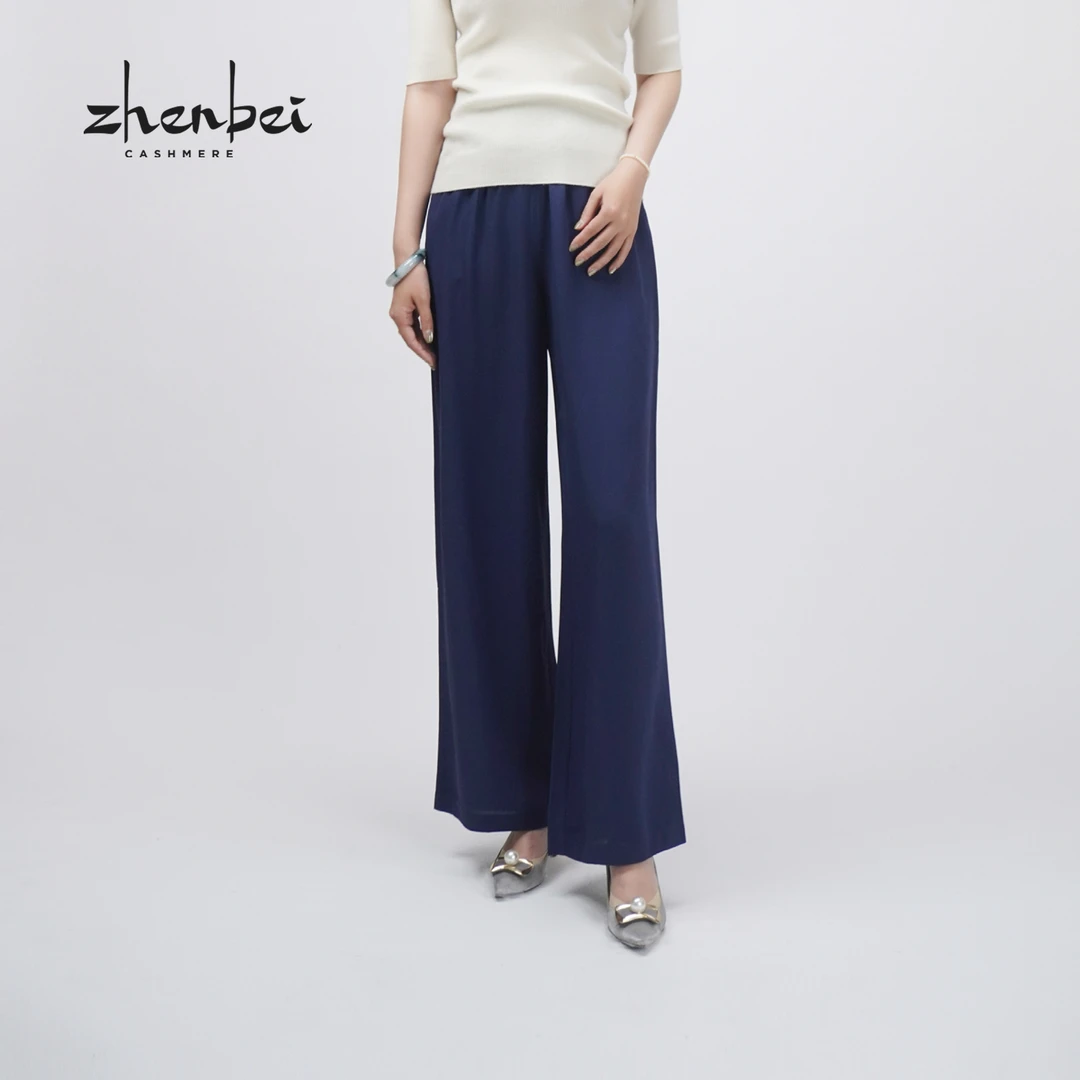 ZB/珍贝春夏新品 桑蚕丝女裤/H104140