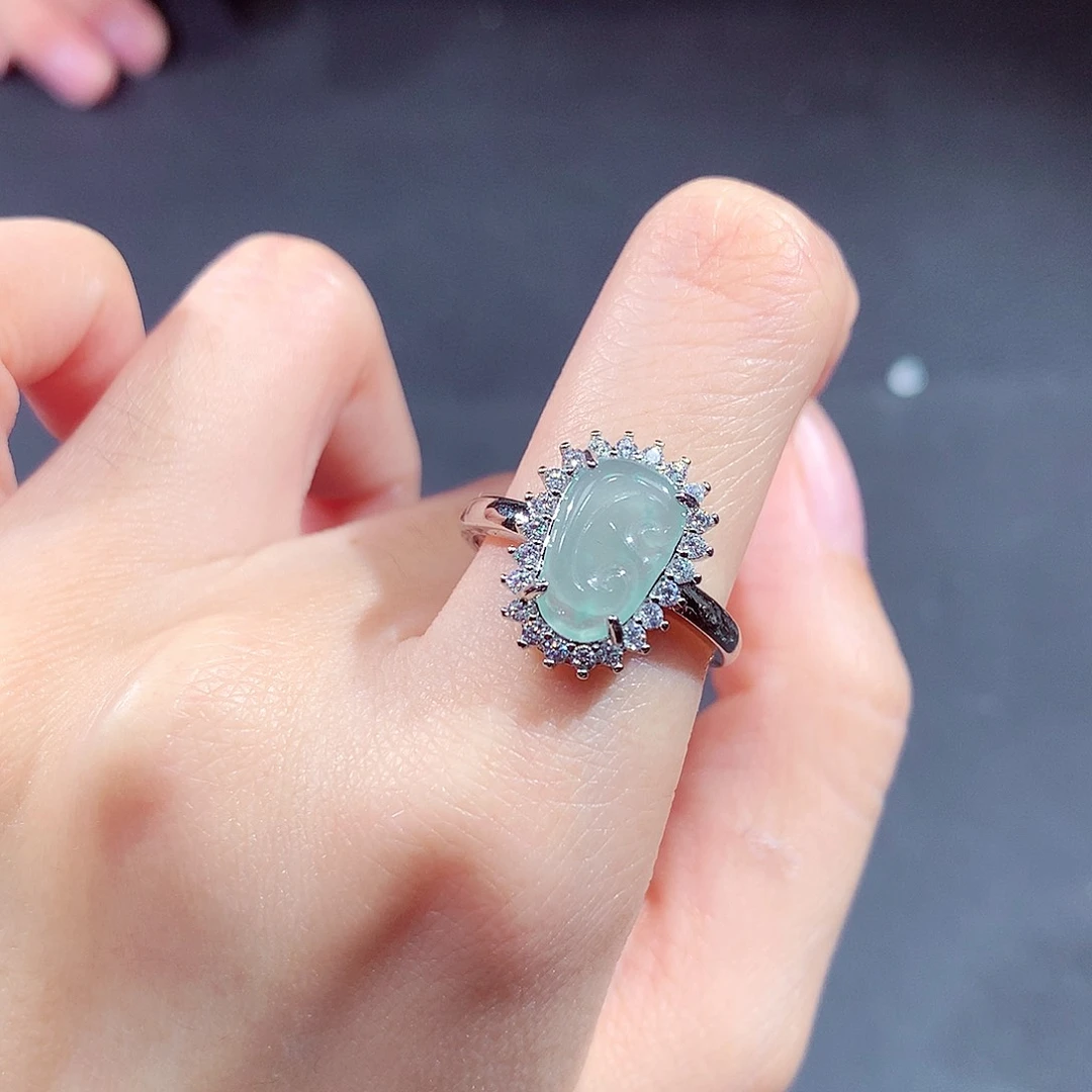 未镶嵌戒指翡翠翡翠